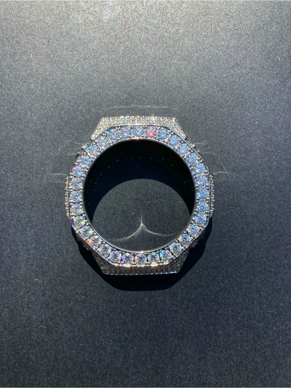 ✨ Moissanite G-Shock Upgrade Bezel 💎 GRA Certificate Included ✨